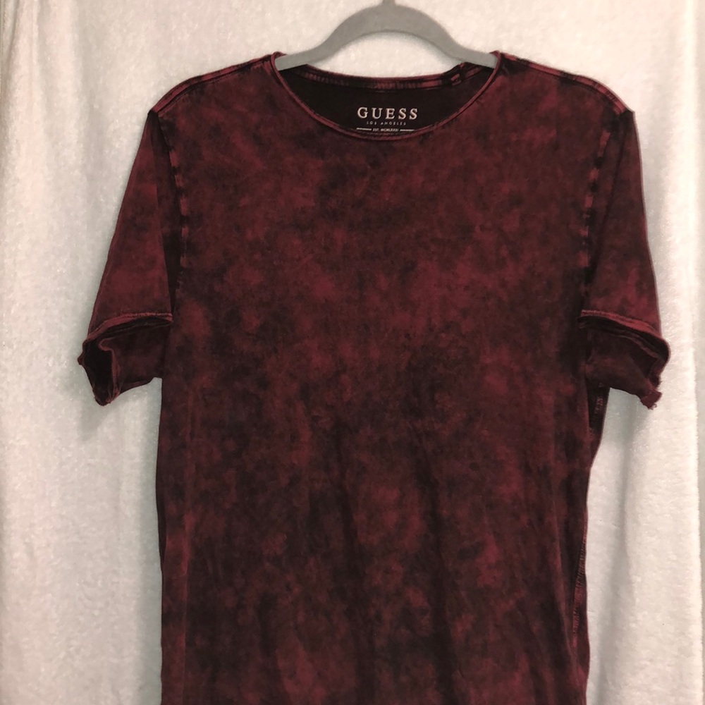 GUESS tie-dye 🔴⚫️ tee shirt